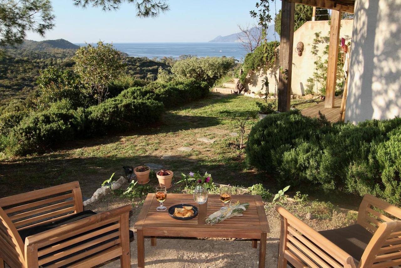 Studio, Vue Sur Mer Et Montagne Saint-Florent  Buitenkant foto